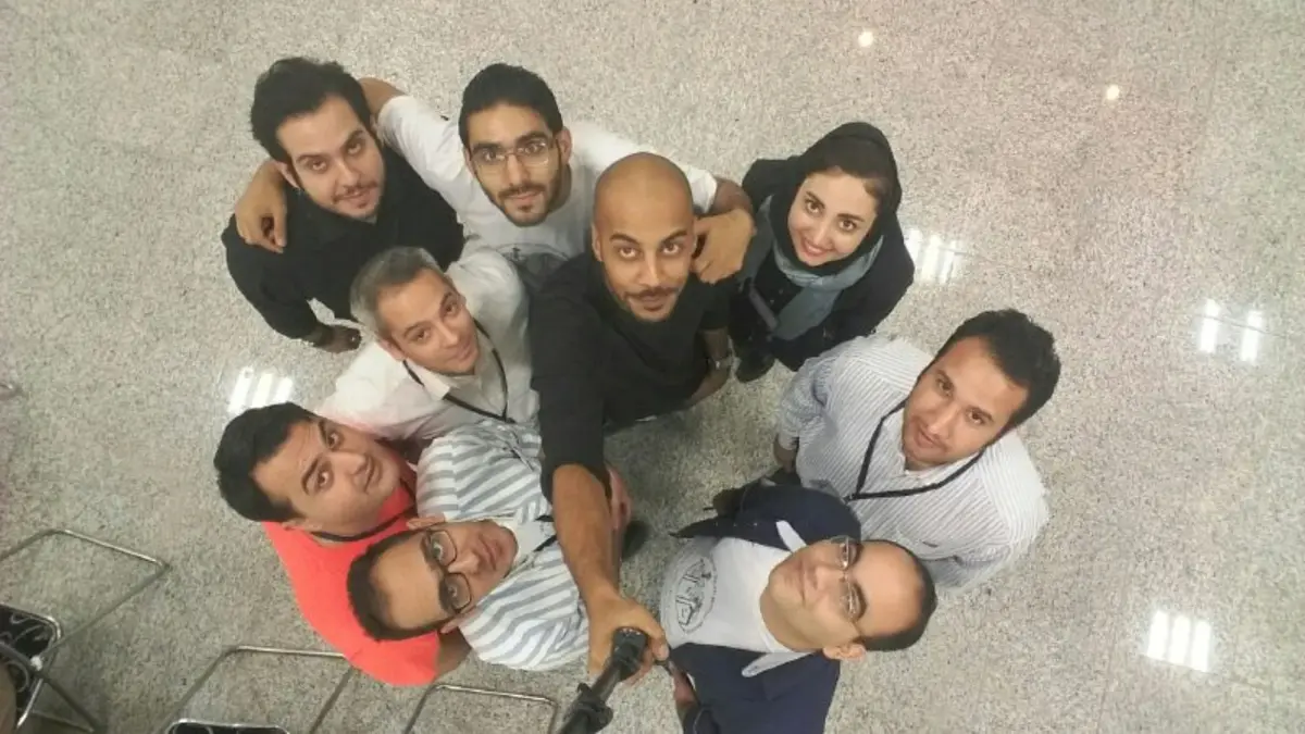 بهراد و همراهانش در استارتاپ‌ویکند جوانان تهران